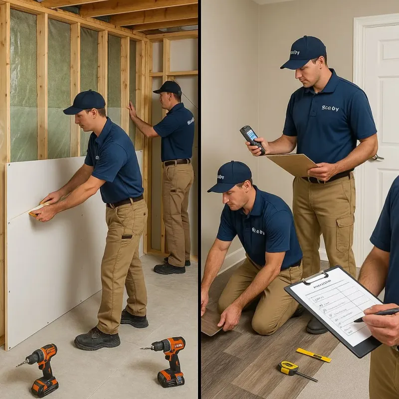 Repairs and Reconstruction process in Adamsville, AL