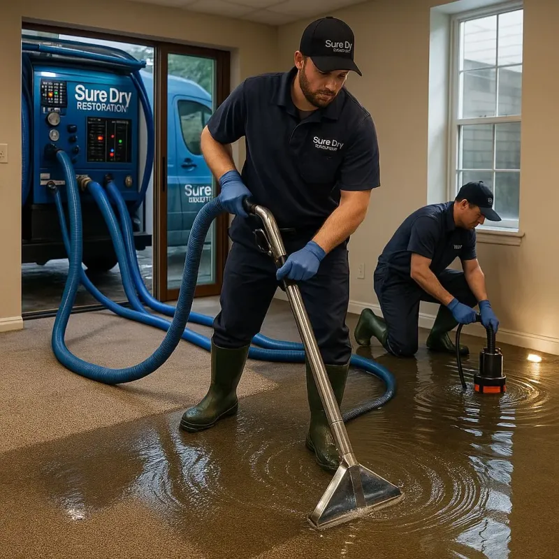 Water Extraction and Removal process in Adamsville, AL